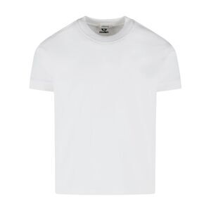 Versace White Stretch Cotton T-Shirt Men